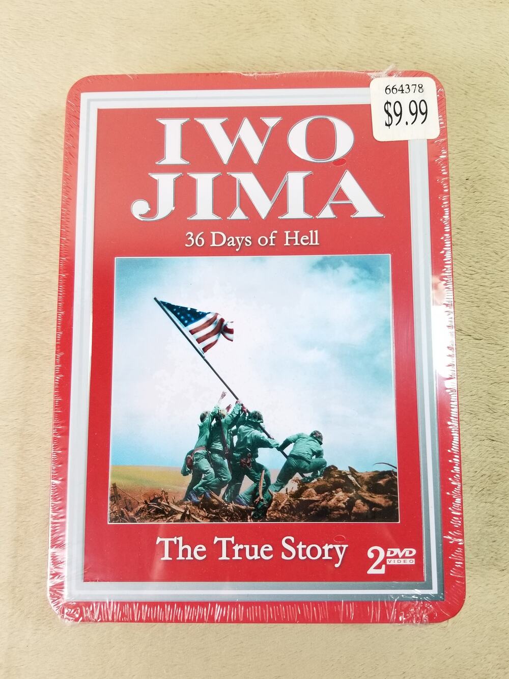 IWO JIMA DVD New Sealed The True Story 2 Dvds 2007 Dolby Digital Tin Case